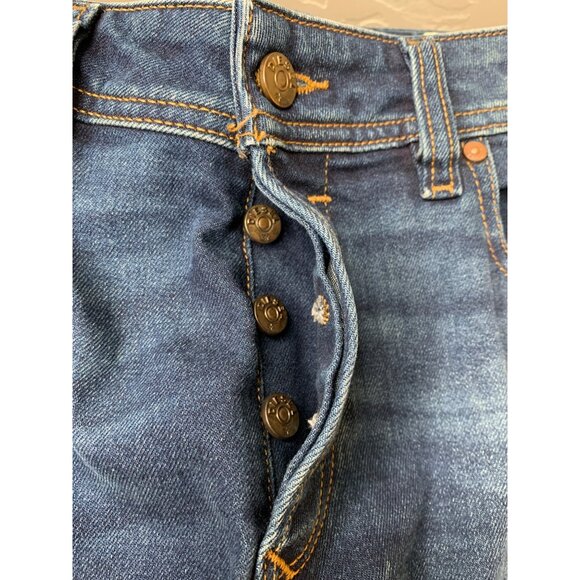 Diesel Sleenker Slim-Skinny Mens Jeans Size 31 x 31 Distress Stretch RAA10420 - Picture 5 of 9